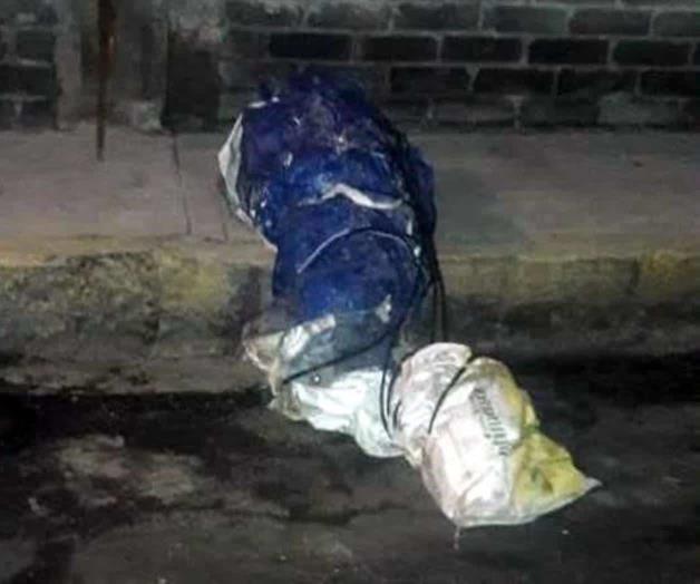 Encuentran cadáver embolsado en Iztapalapa Encuentran cadáver embolsado en Iztapalapa