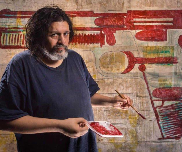 La extraña vida del falsificador de cuadros de Basquiat obsesionado con las pistolas