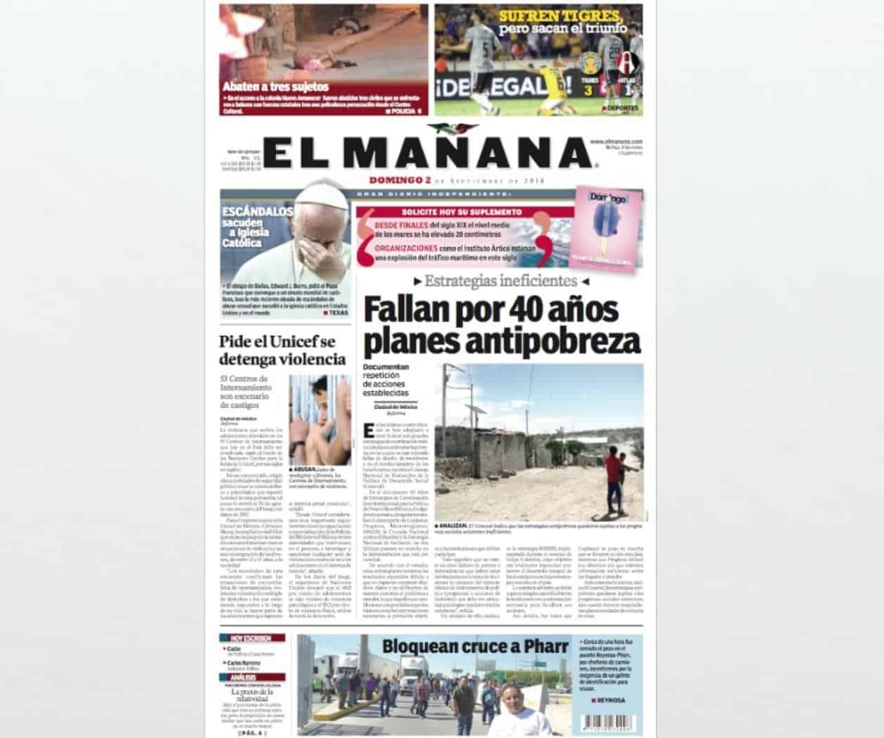AVISO: a nuestros lectores y anunciantes