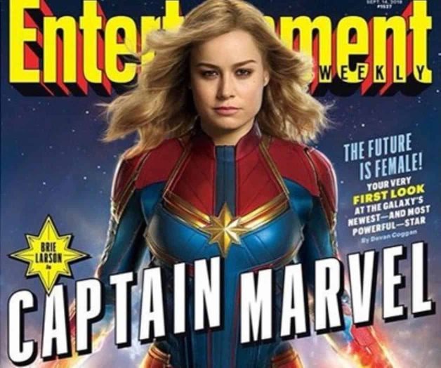 Difunden imagen de Capitana Marvel