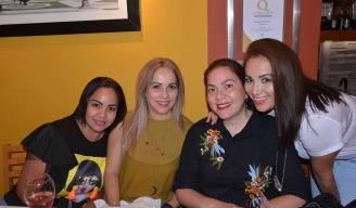 Jessica González, Erika Palacios, Claudia Cantú y María Amaro.