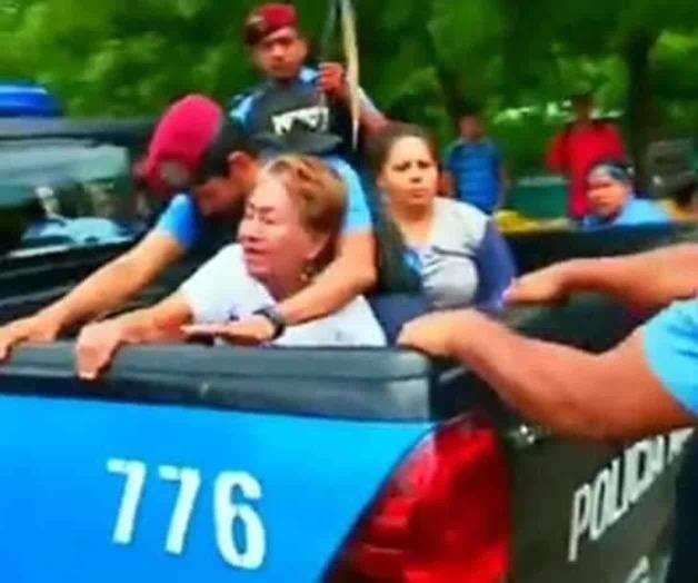 Arrestan a anciana en Nicaragua