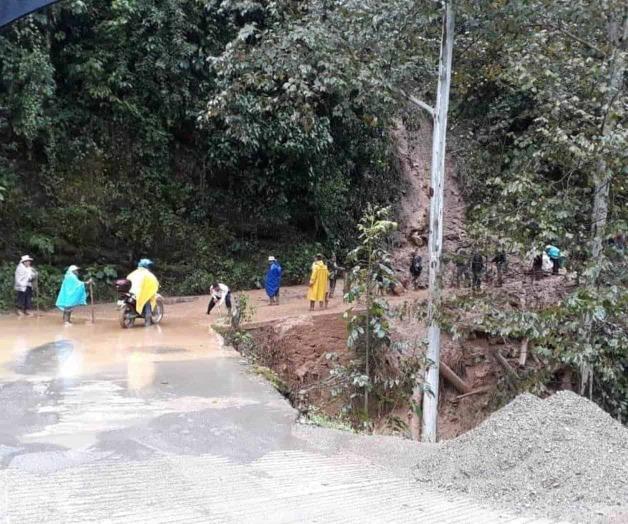 Mueren cinco personas por desgajamiento de un cerro en Oaxaca