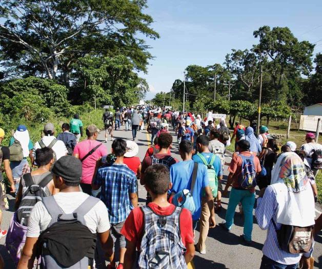 Abordan expresidentes el tema de la caravana
