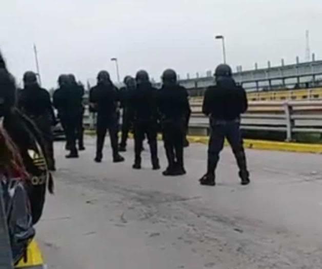 Realizan simulacros, en lo que llega la caravana de migrantes