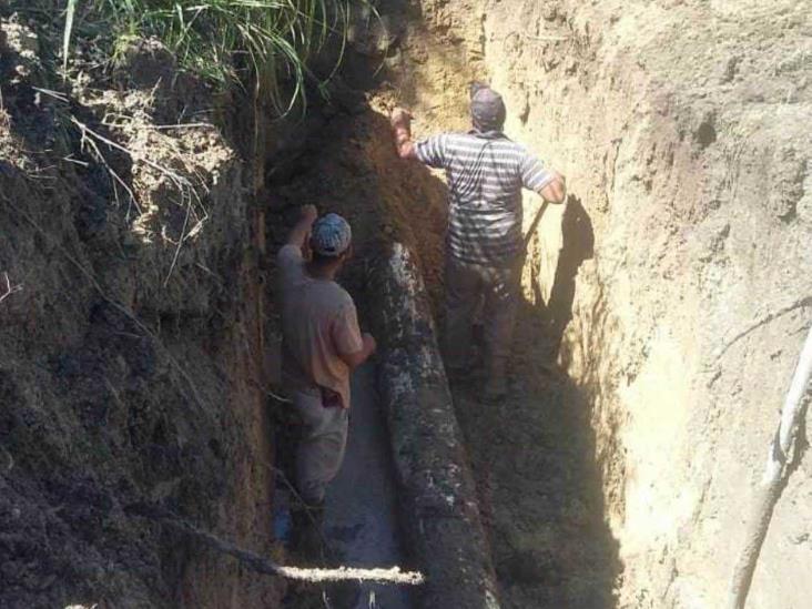 Deja fuga sin agua a cientos de familias Deja fuga sin agua a cientos de familias