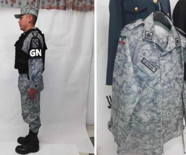 Así es el uniforme de la Guardia Nacional Así es el uniforme de la Guardia Nacional