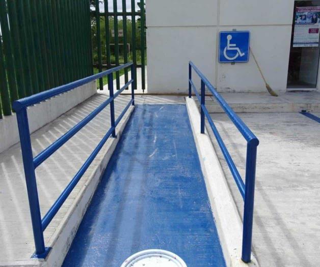 Trazan cajones, rampas y zonas para discapacitados en SSA
