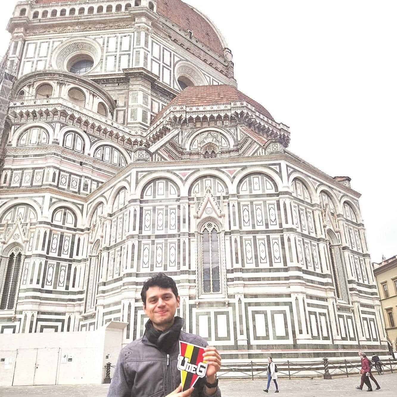 DE REYNOSA A FLORENCIA. El artista plástico Obed Calderón.