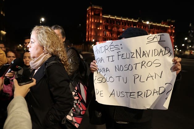 No somos ‘aviadores’, protestan contra SAT