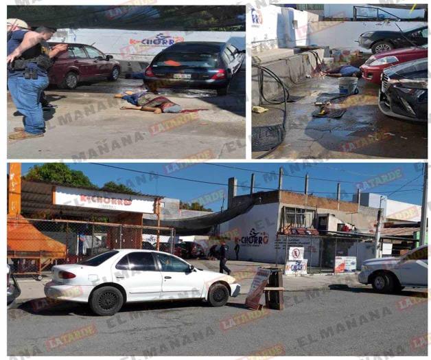 Cuatro muertos y un herido saldo de atentado a balazos en autolavado, en Victoria