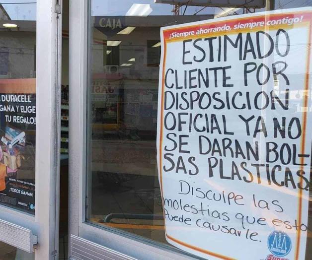Dejan de dar bolsas en cadena comercial