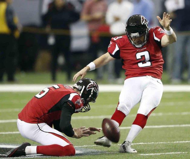 Halcones deja libre a pateador Matt Bryant