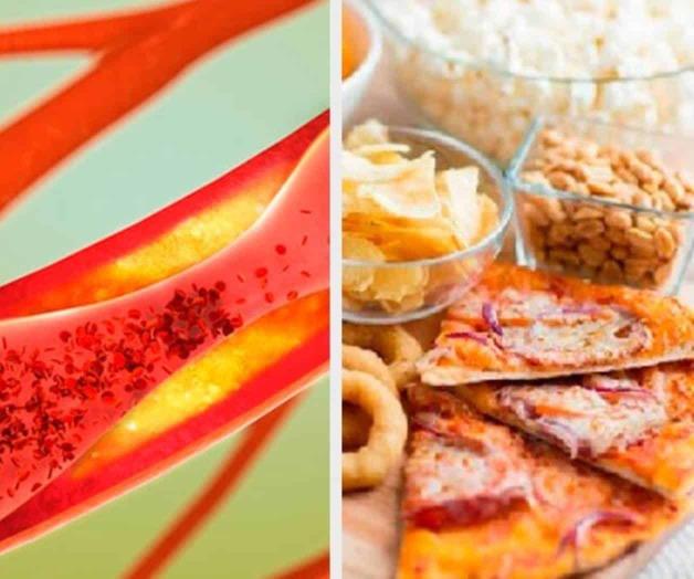 Alimentos que pueden tapar las arterias