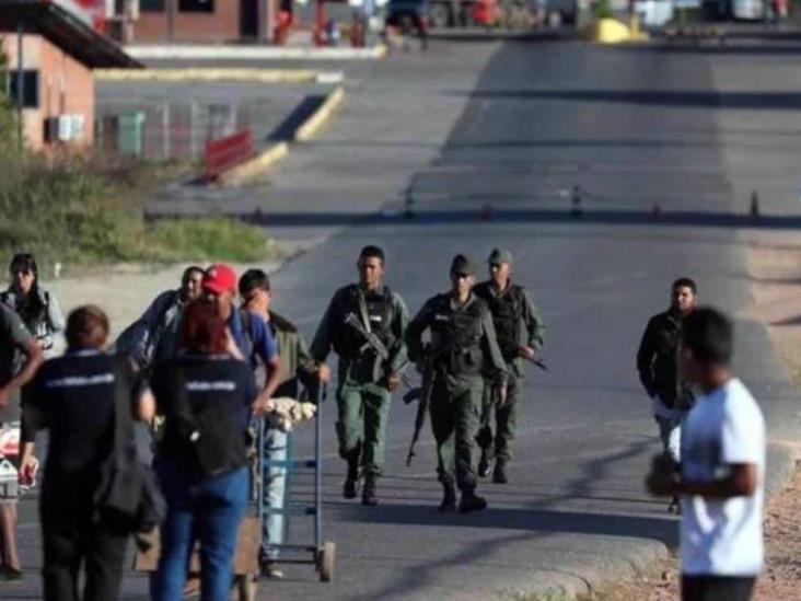Aseguran que militares venezolanos dispararon contra civiles Aseguran que militares venezolanos dispararon contra civiles