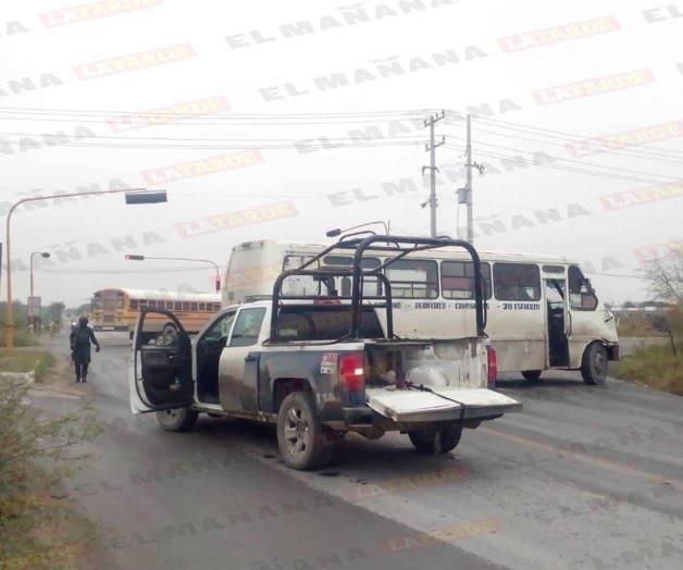 Bloquean Viaducto hombres armados y logran escapar