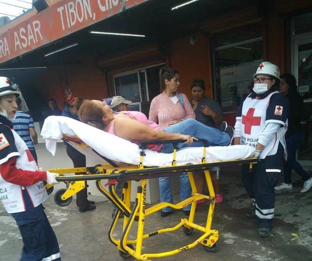 Resulta mujer herida tras impacto vehicular