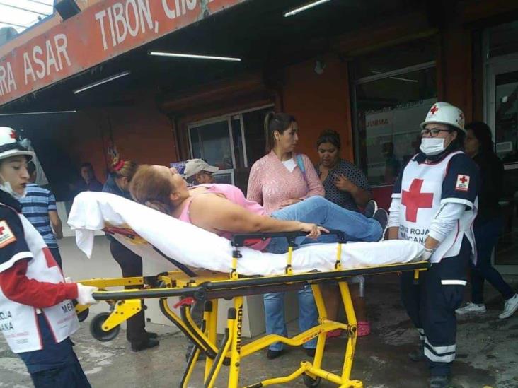 Resulta mujer herida tras impacto vehicular Resulta mujer herida tras impacto vehicular
