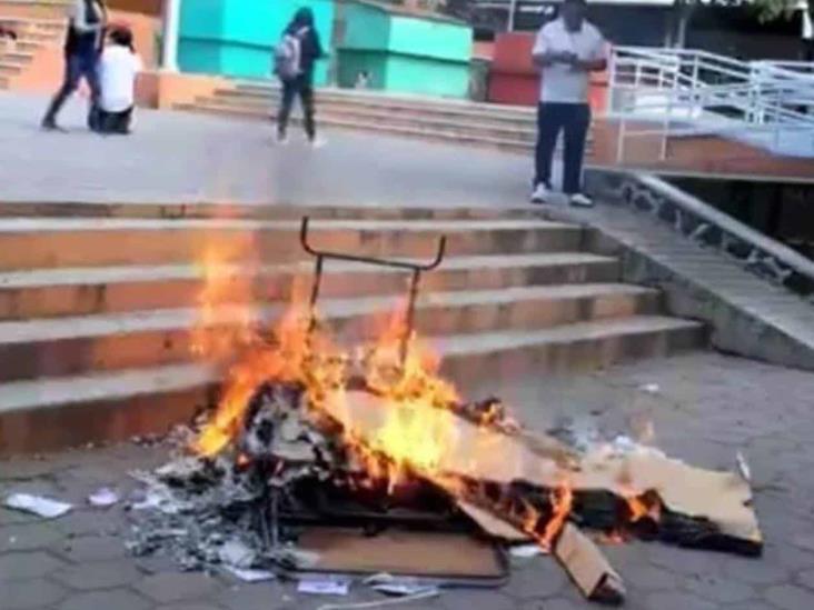 Vandalizan casillas para consulta sobre termoeléctrica en Morelos Vandalizan casillas para consulta sobre termoeléctrica en Morelos