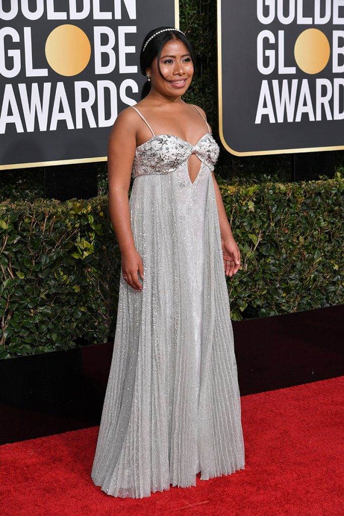 Golden Globes 2019, Yalitza Aparicio en Miu Miu