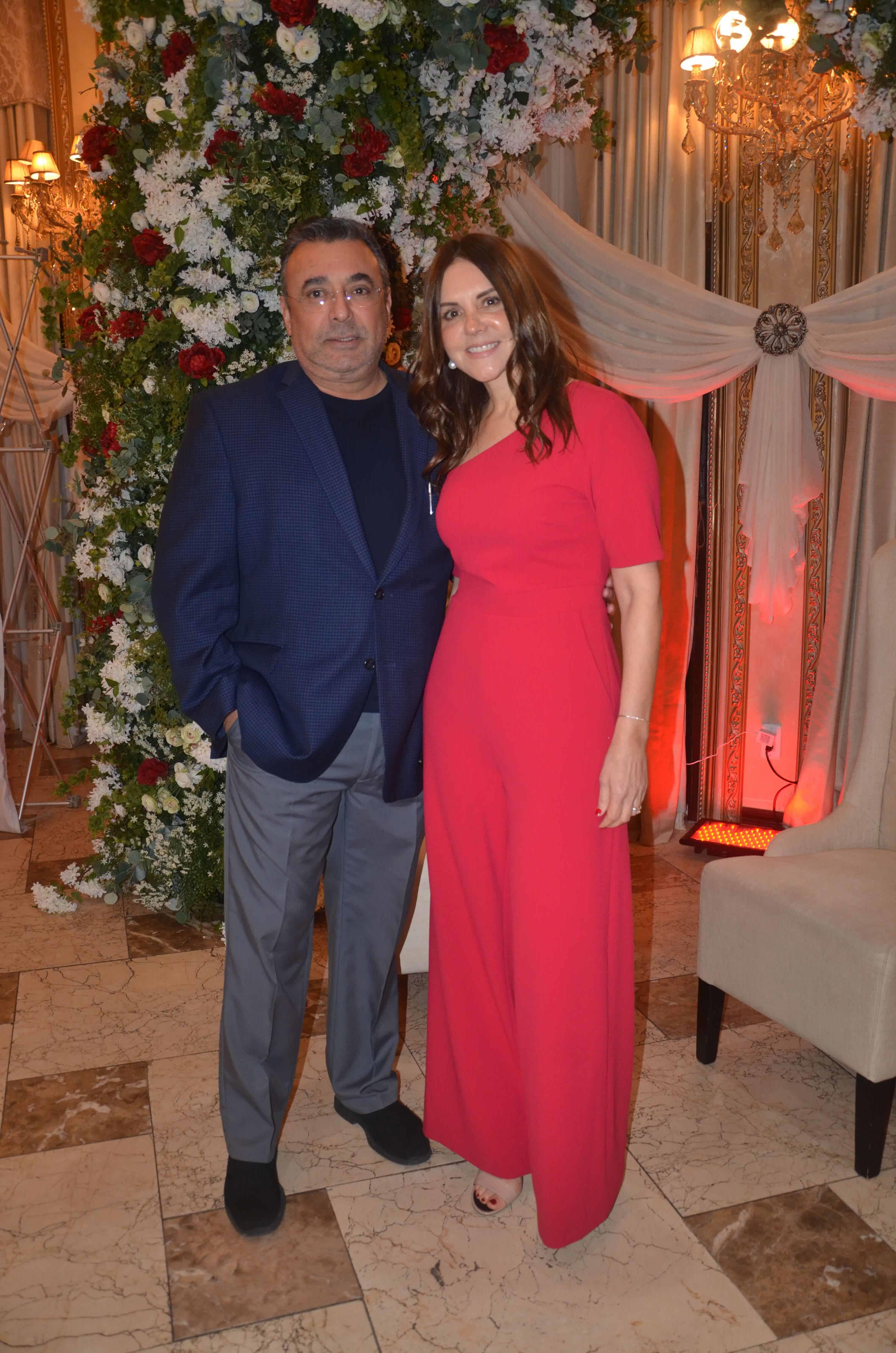 Bernardo Sepúlveda y Laura Benavides.t