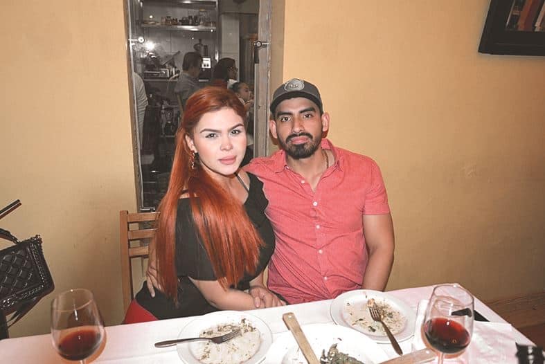 Diana Ortega y Luis Ortega.