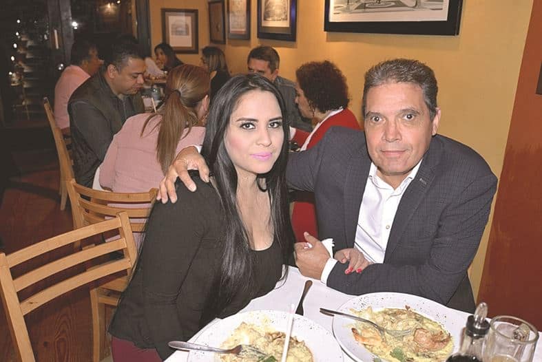 Rosalba Arredondo y Juvel Cano.