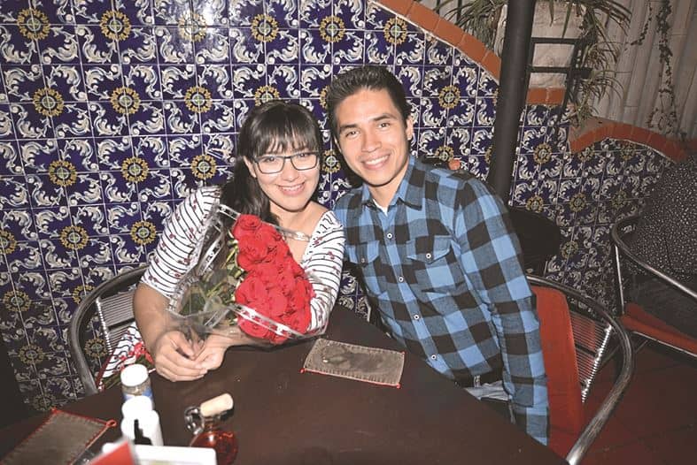 Cecilia Trejo y Víctor Martínez.