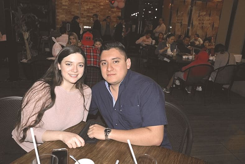 Angélica Montiel y José Treviño.