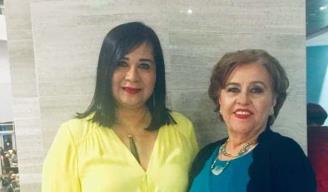 Sylvia García de Magallán y Luisa Angélica Salinas de Rico.