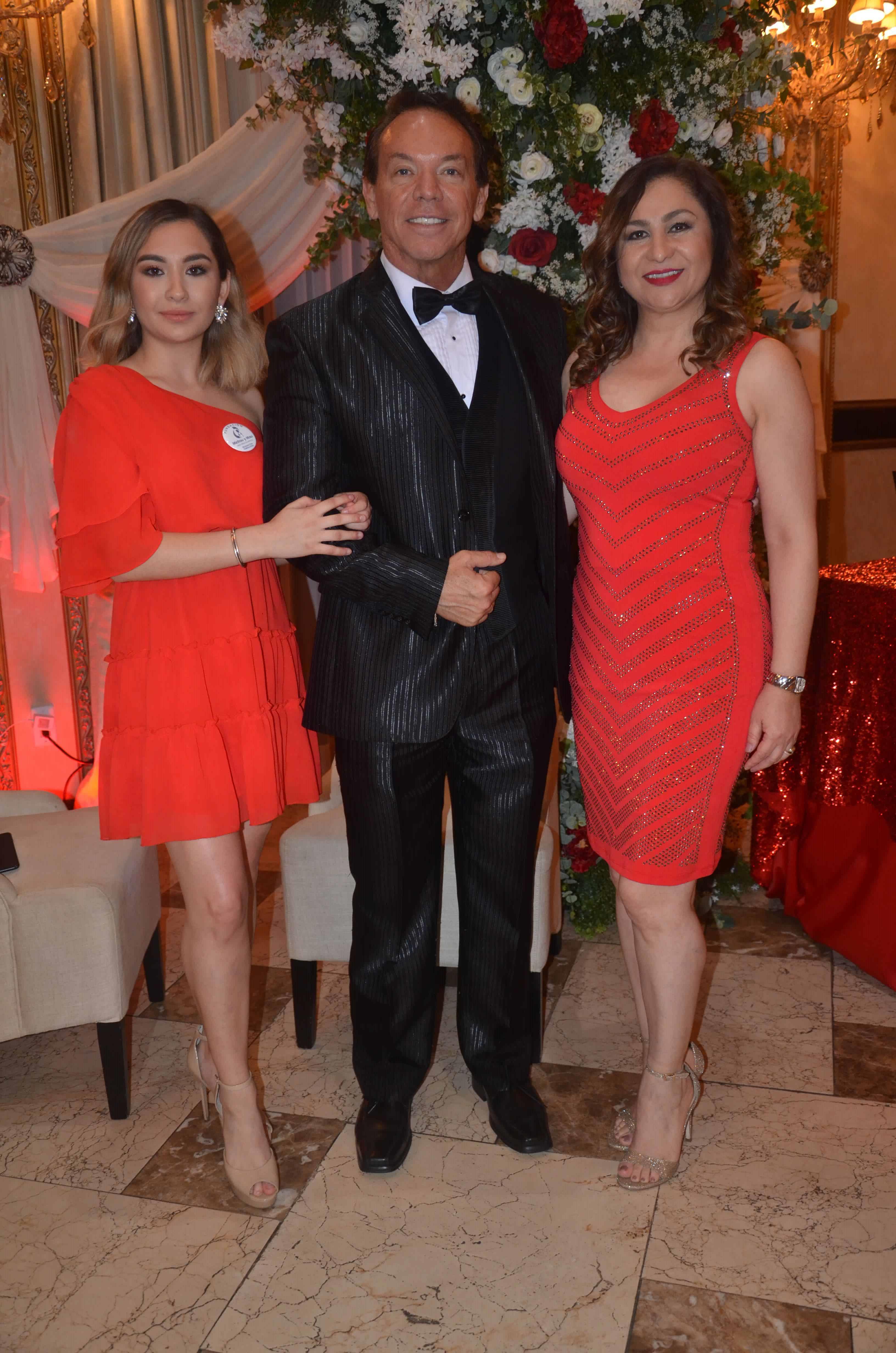 Lucia Peña Banda, Marcos Valdés y Erika Banda.