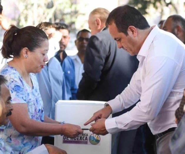 Vota Cuauhtémoc Blanco en consulta sobre termoeléctrica de Huexca Vota Cuauhtémoc Blanco en consulta sobre termoeléctrica de Huexca