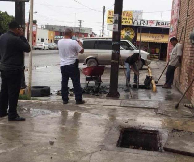 Limpian red de drenaje