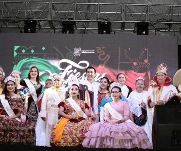 Inaugura alcalde Mario López las Fiestas Mexicanas Matamoros 2019