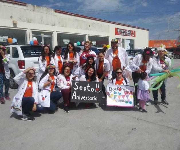 Festejan ‘Doctores de la Risa’ 6 años de fundación