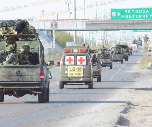 Llegan 500 militares; desplegarán en Reynosa Operativo Monarca