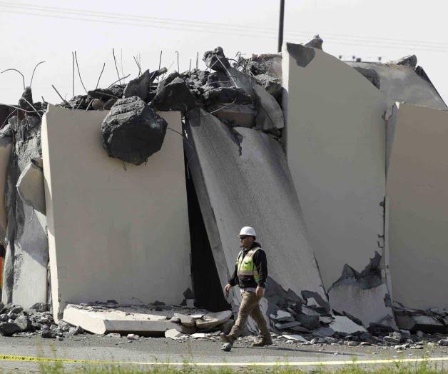 Inician demolición de prototipos del muro