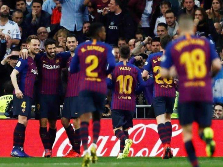 Barcelona goleó 3-0 al Real Madrid en el Bernabéu y avanzó a la final Barcelona goleó 3-0 al Real Madrid en el Bernabéu y avanzó a la final