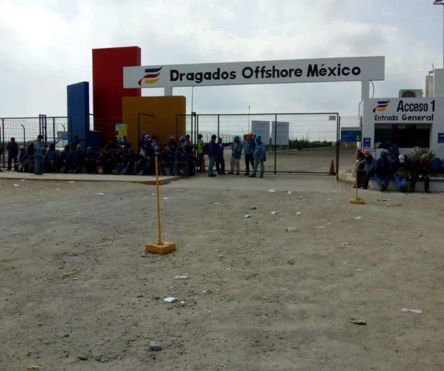 Restringen acceso a trabajadores de Dragados Offshore en Altamira