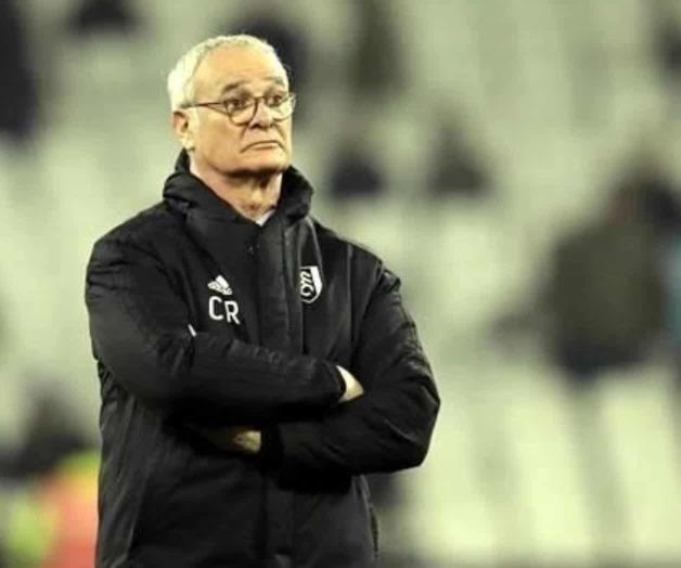 Amenazado por descenso, Fulham despide al DT Ranieri