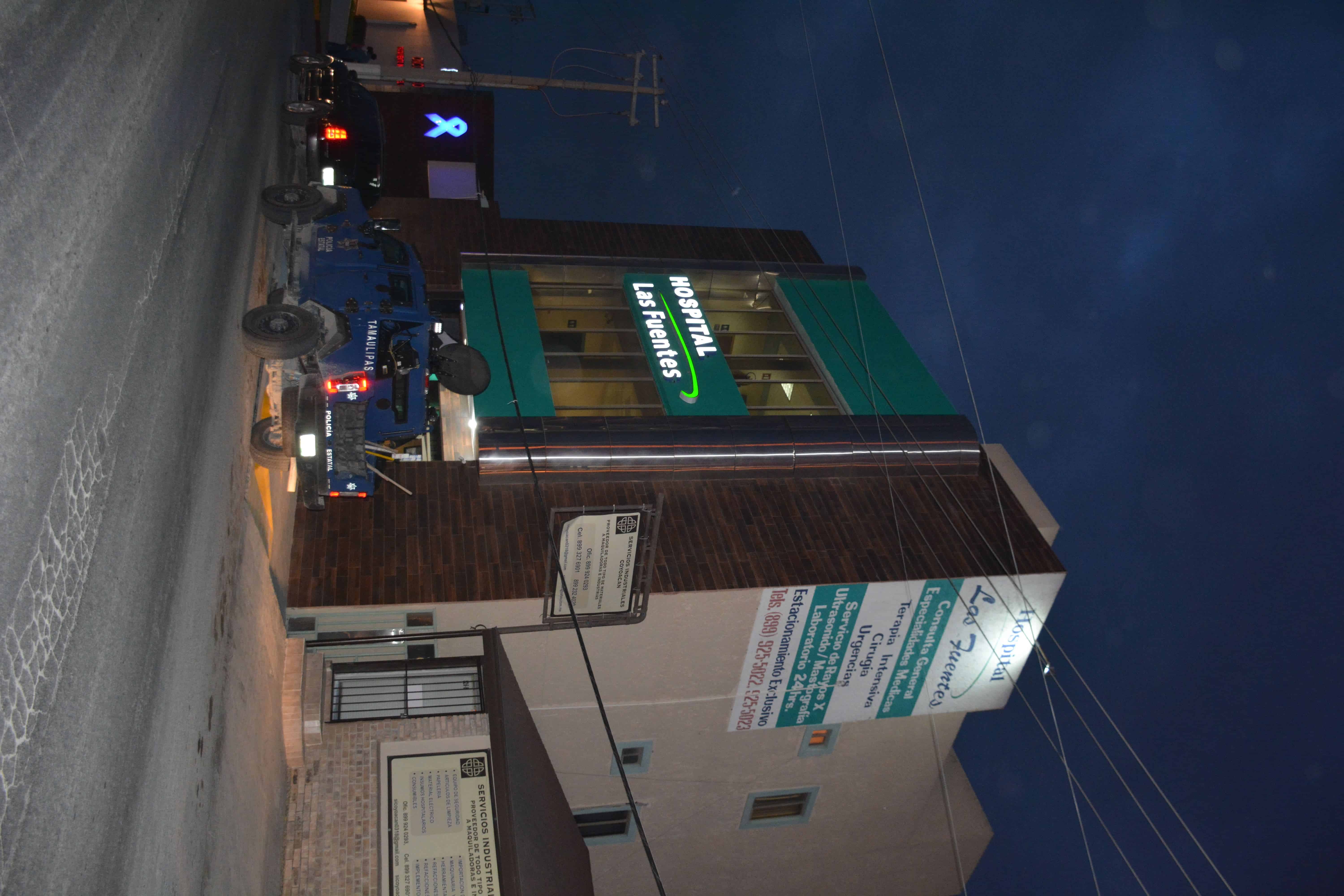 EN EL HOSPITAL Las Fuentes murió otro de los individuos que supuestamente iba en el Nissan March.