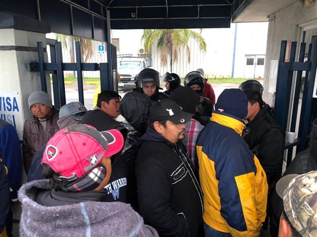 Recuperan empresas tomadas por huelguistas en Matamoros Recuperan empresas tomadas por huelguistas en Matamoros