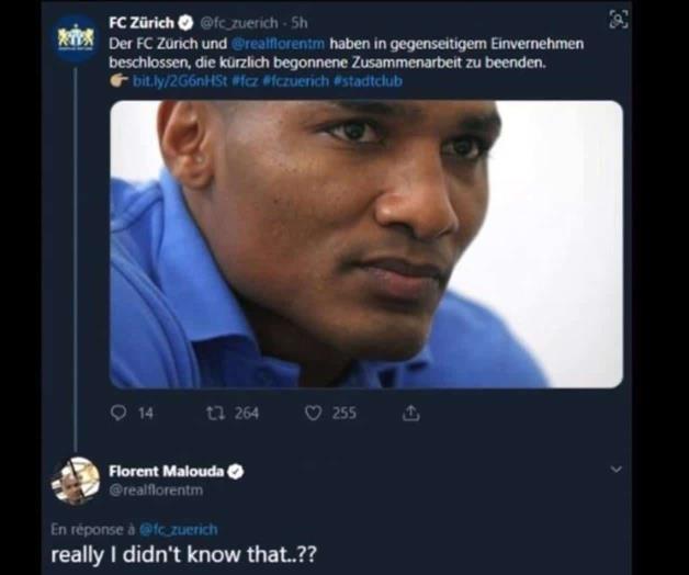 Futbolista se entera por Twitter que lo despidieron