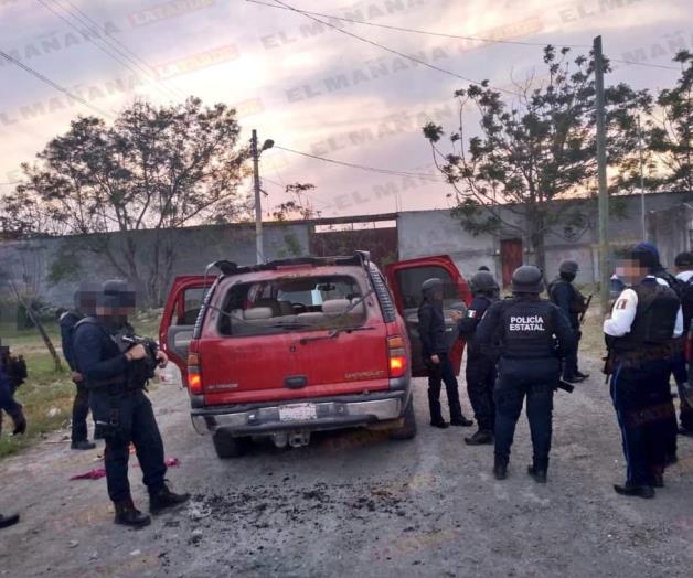 Abaten estatales a pistolero tras emboscada en Matamoros