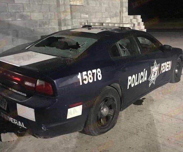 Balean instalaciones de la Policía Federal en La Sierrita-Reynosa Balean instalaciones de la Policía Federal en La Sierrita-Reynosa