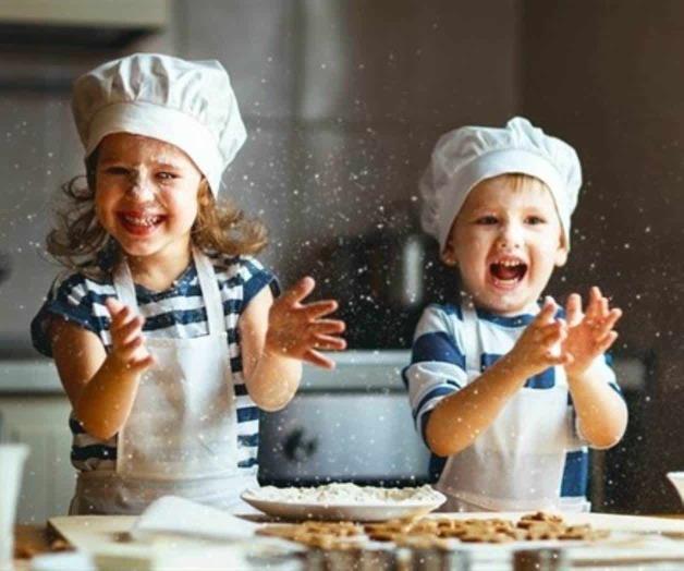 Listos para celebrar a los peques