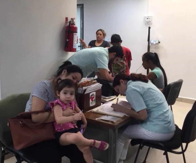 A la baja afluencia en Centro de Salud. En el olvido las largas filas de antes