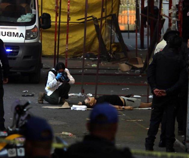 Balacera en Tepito deja tres muertos