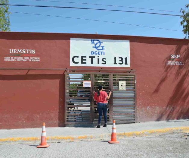 Convierten CETis 131 ¡en ‘búnker’! Convierten CETis 131 ¡en ‘búnker’!