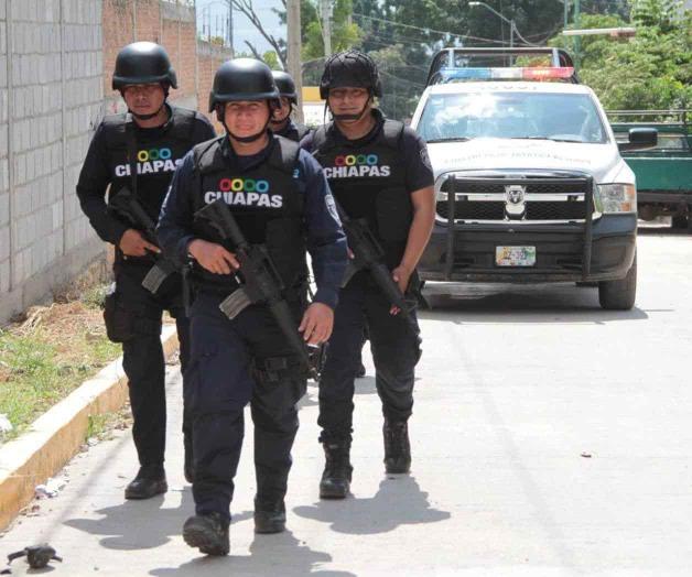 Por presuntos actos de tortura detienen a nueve policías en Chiapas
